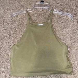 H&M army green tanktop